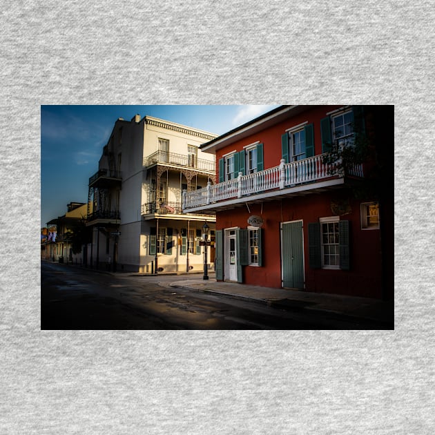 French Quarter Shadows by MountainTravel